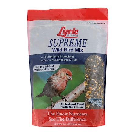 Lyric Lyric Supreme Assorted Species Sunflower Seeds Wild Bird Food 4.5 lb 26-19066